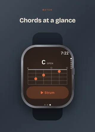 Guitar Buddha on Apple Watch — Chords
