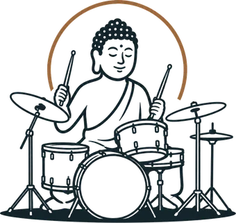 Drum Buddha mark