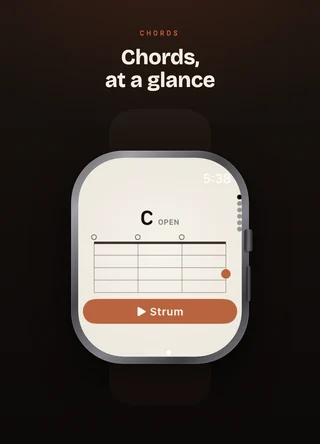 Ukulele Buddha on Apple Watch — Chords